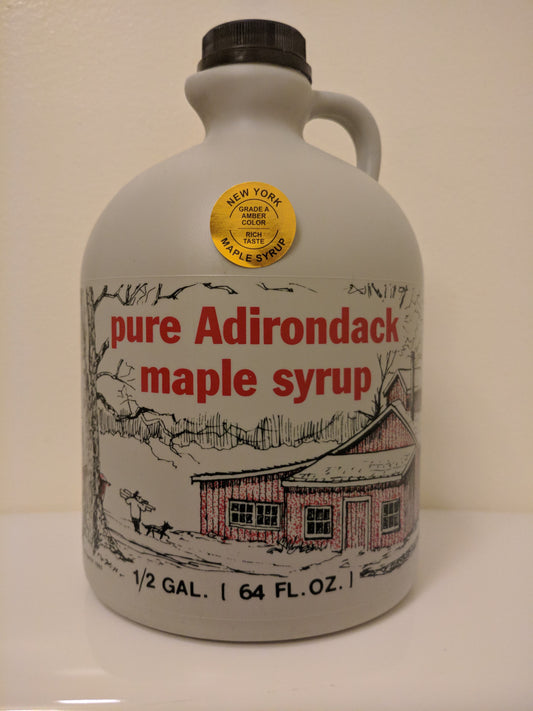 100% Pure Adirondack Maple Syrup Jugs