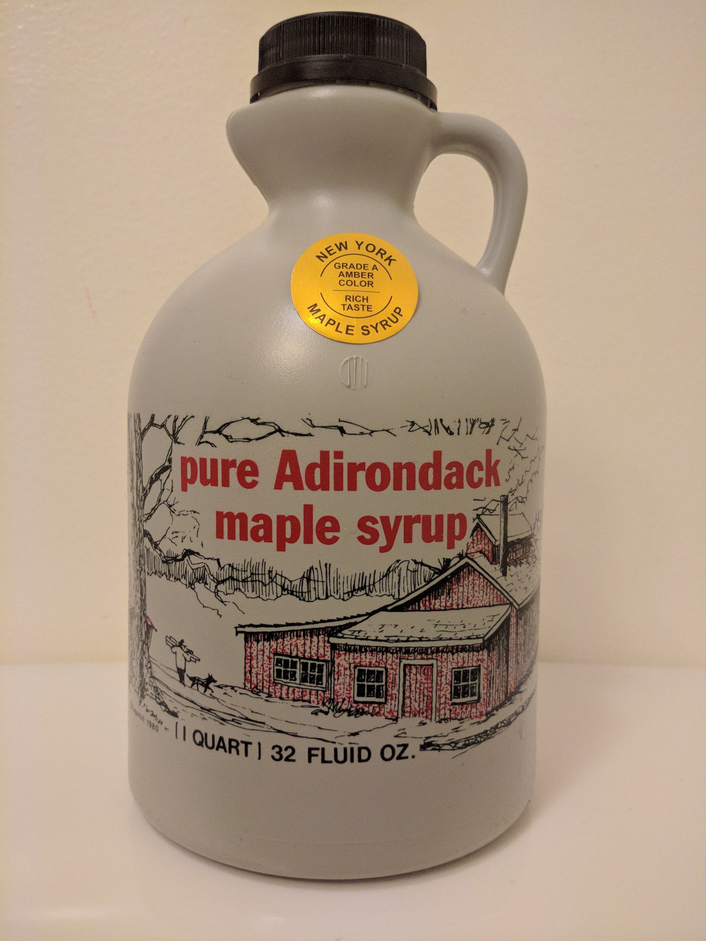 100% Pure Adirondack Maple Syrup Jugs